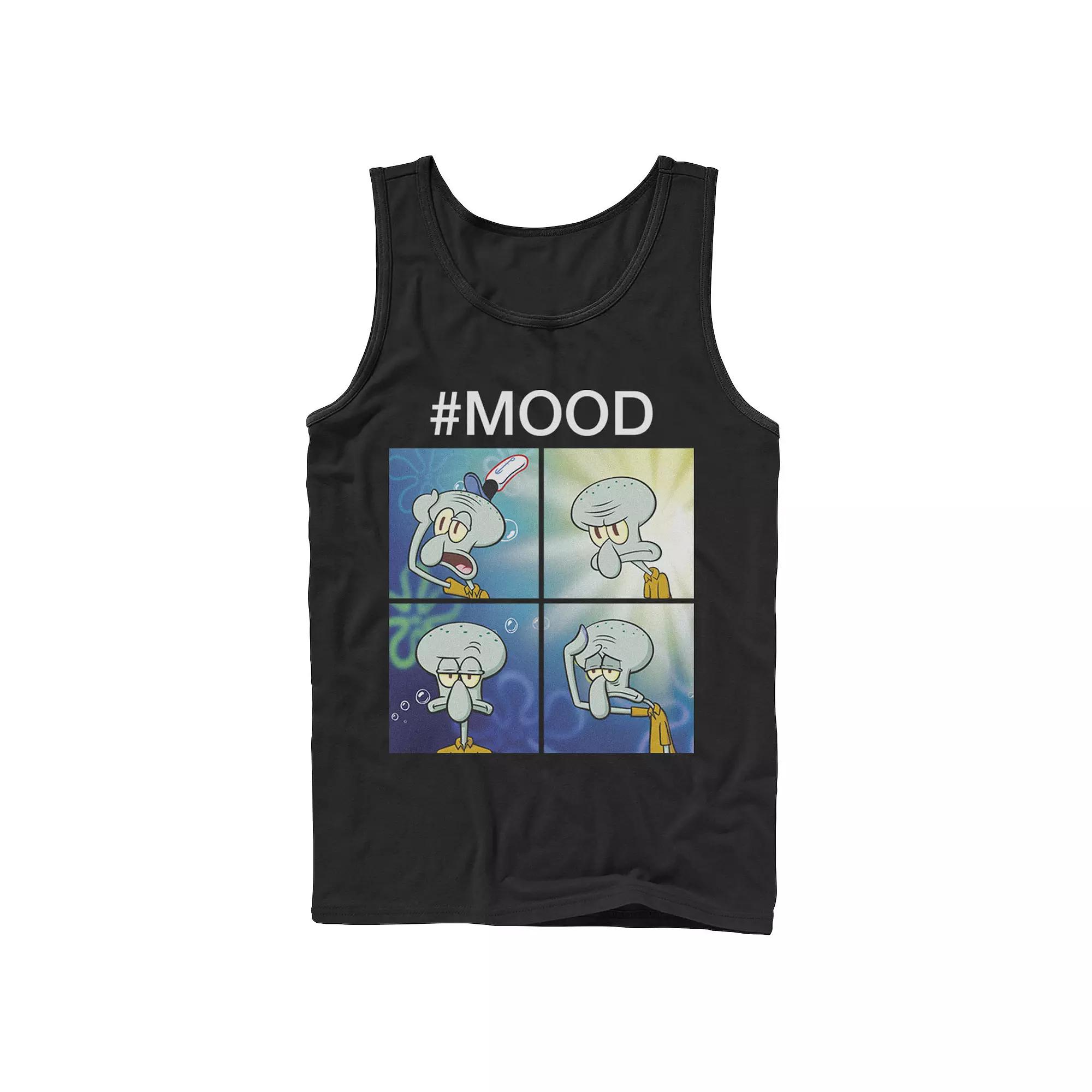 Men's Nickelodeon SpongeBob SquarePants Squidward Mood Tank Top,  Product Image