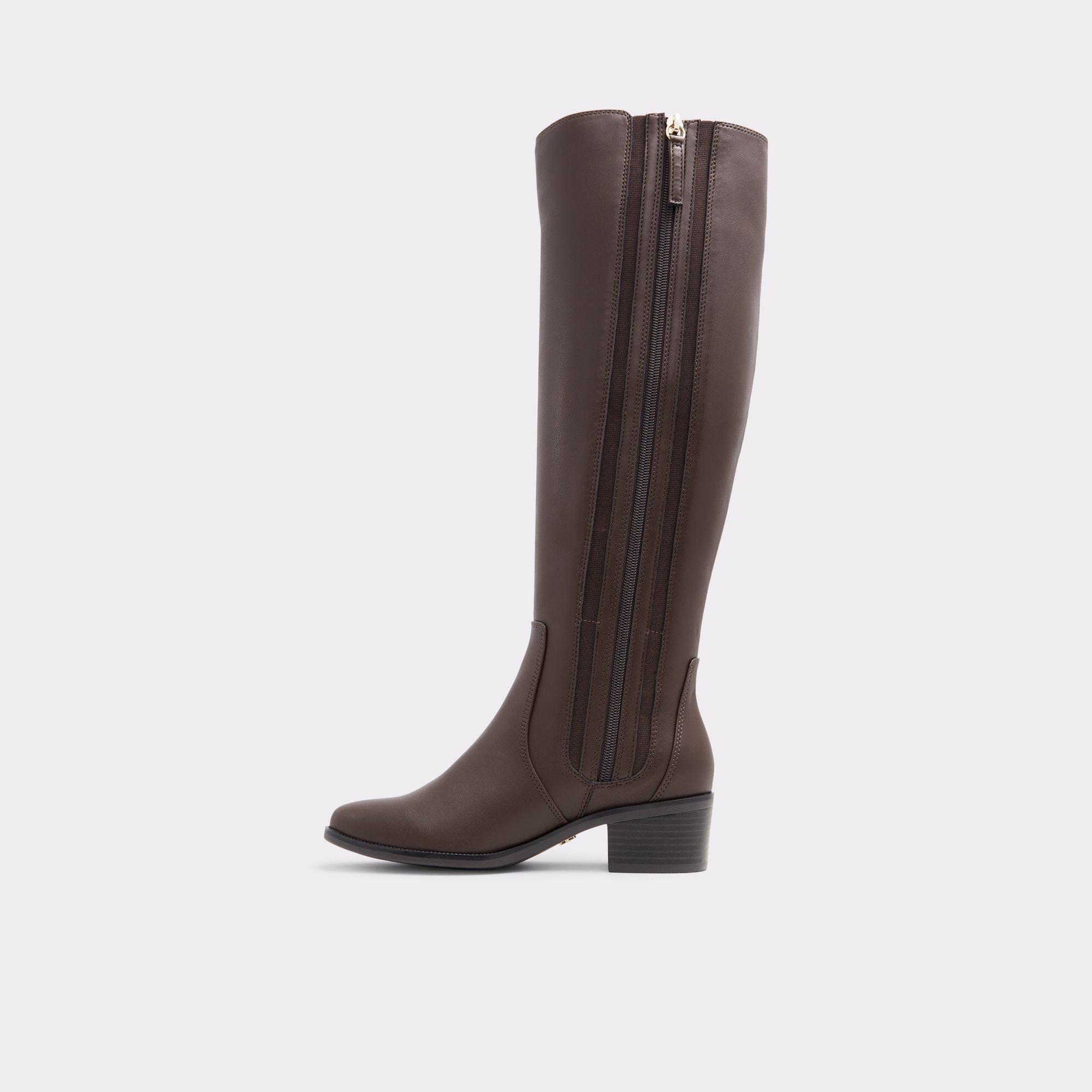 Tanerdee Dark Brown Women's Tall Boots | ALDO US Product Image