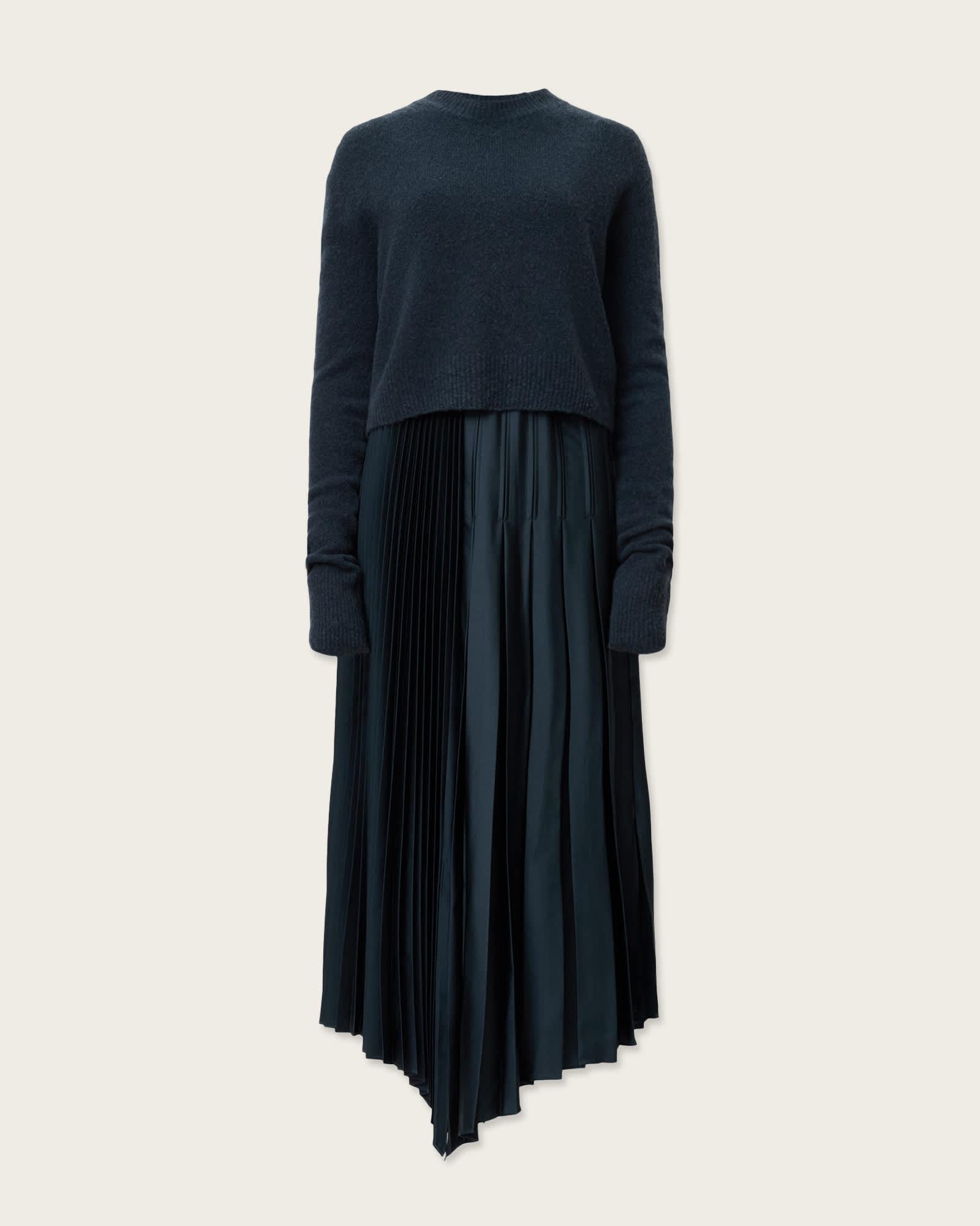 Jax 2-In-1 Maxi Dress COLLEGIATE BLUE | ALLSAINTS US Product Image