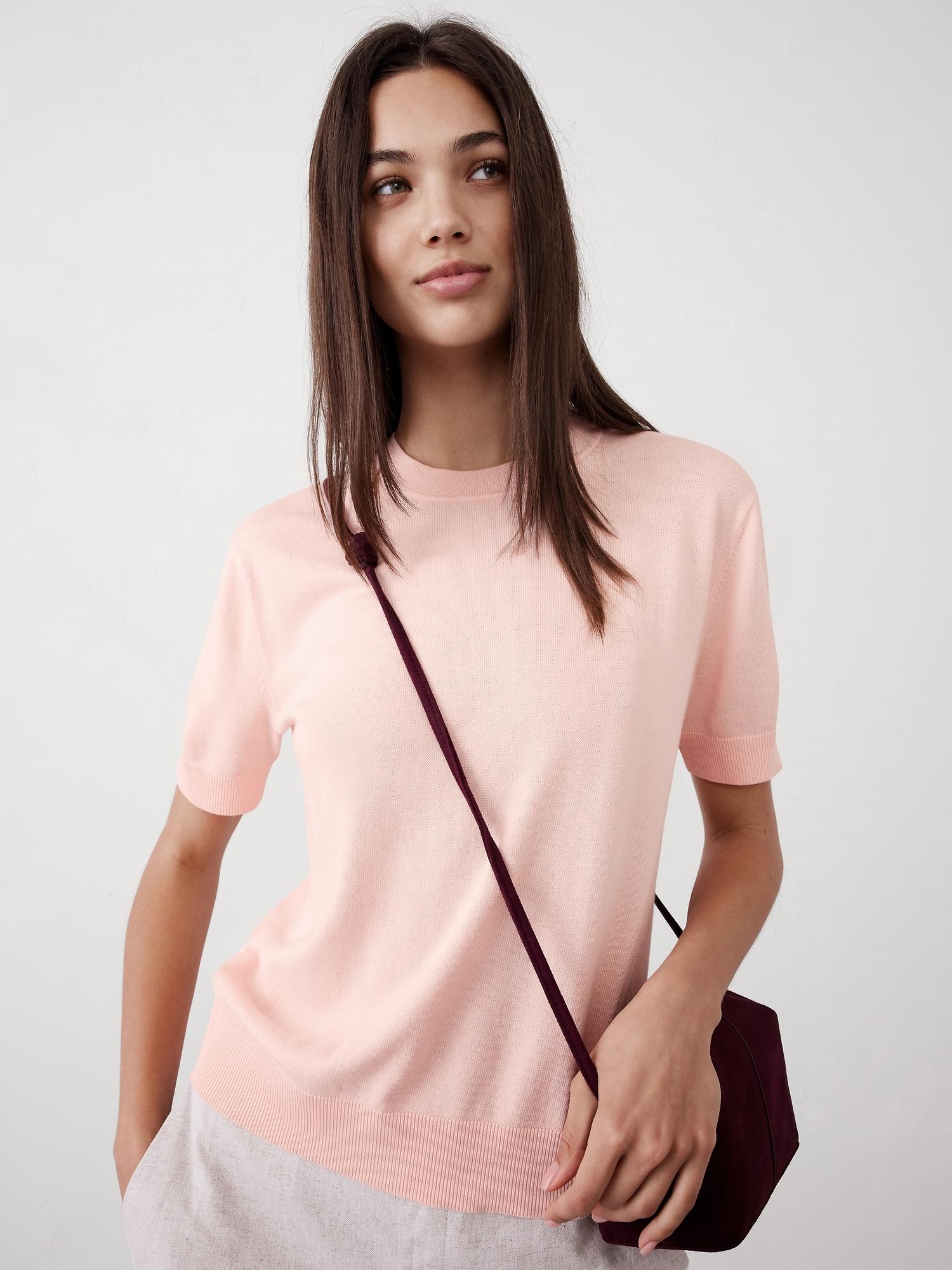 Forever Short-Sleeve Sweater Product Image