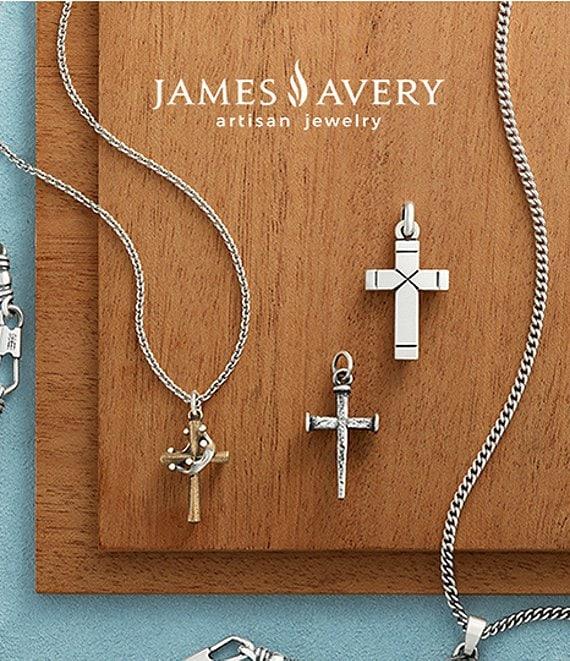 James Avery Nail Cross Sterling Silver Pendant Charm Product Image