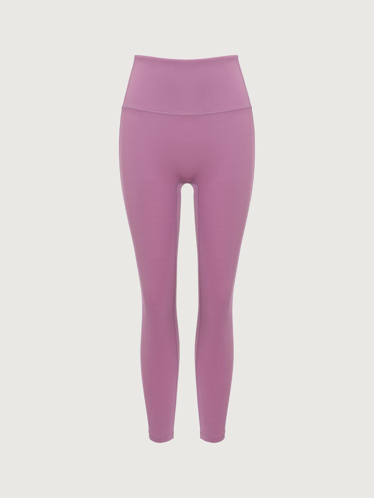 Pink High Waisted Quick-drying Leggings Product Image