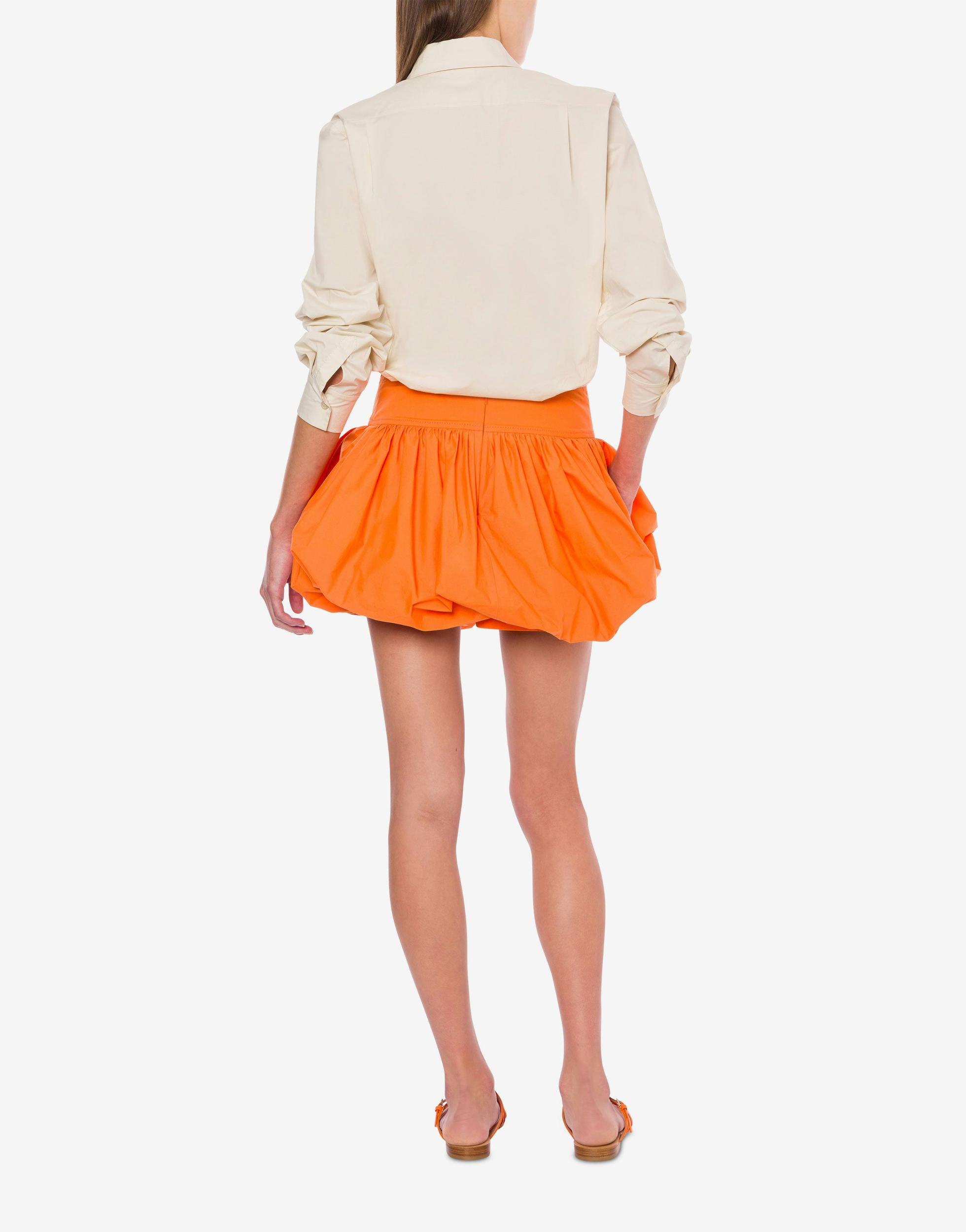 Stretch poplin skort Product Image