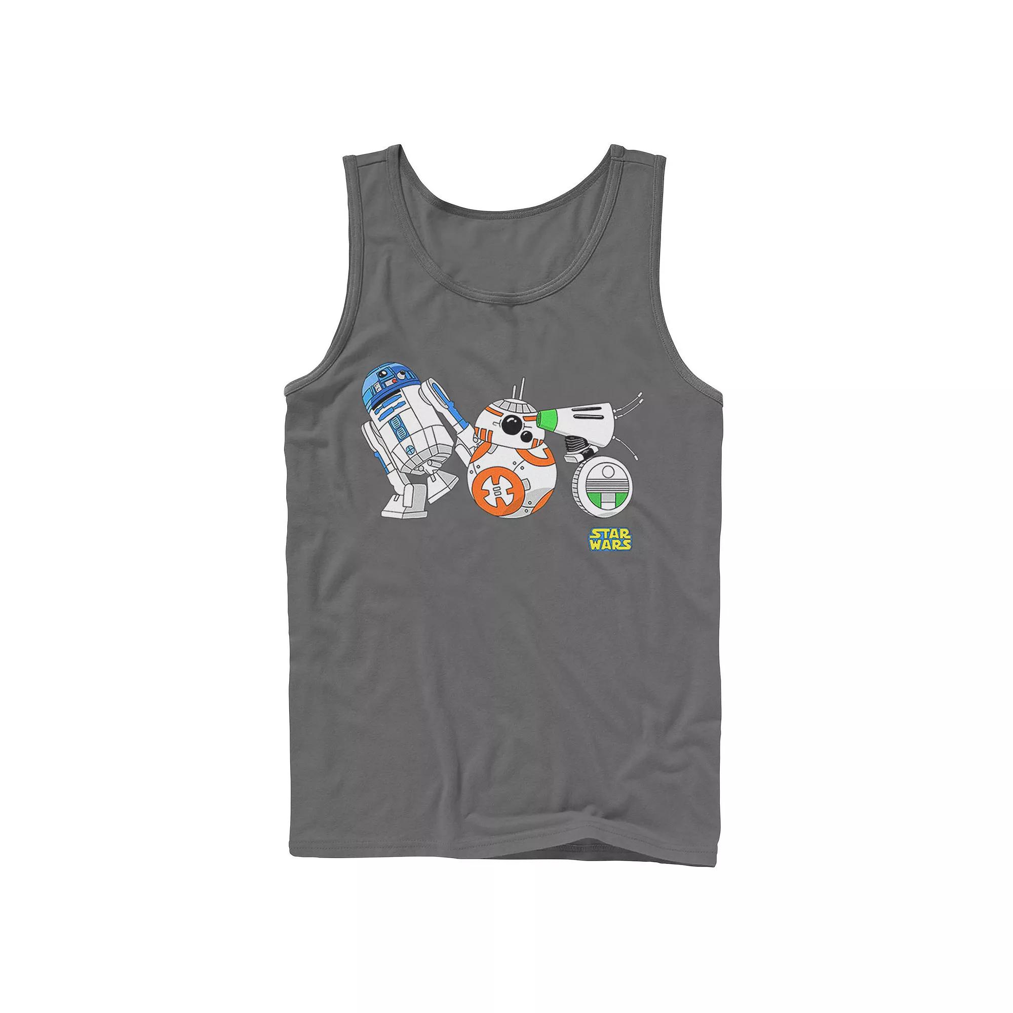 Men's Star Wars The Rise of Skywalker Droid Party Tank Top,  Product Image