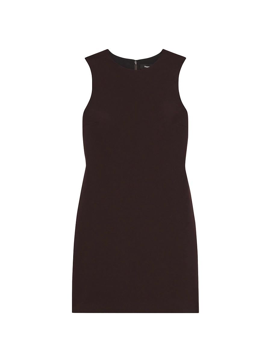 Womens Crepe Shift Minidress Product Image