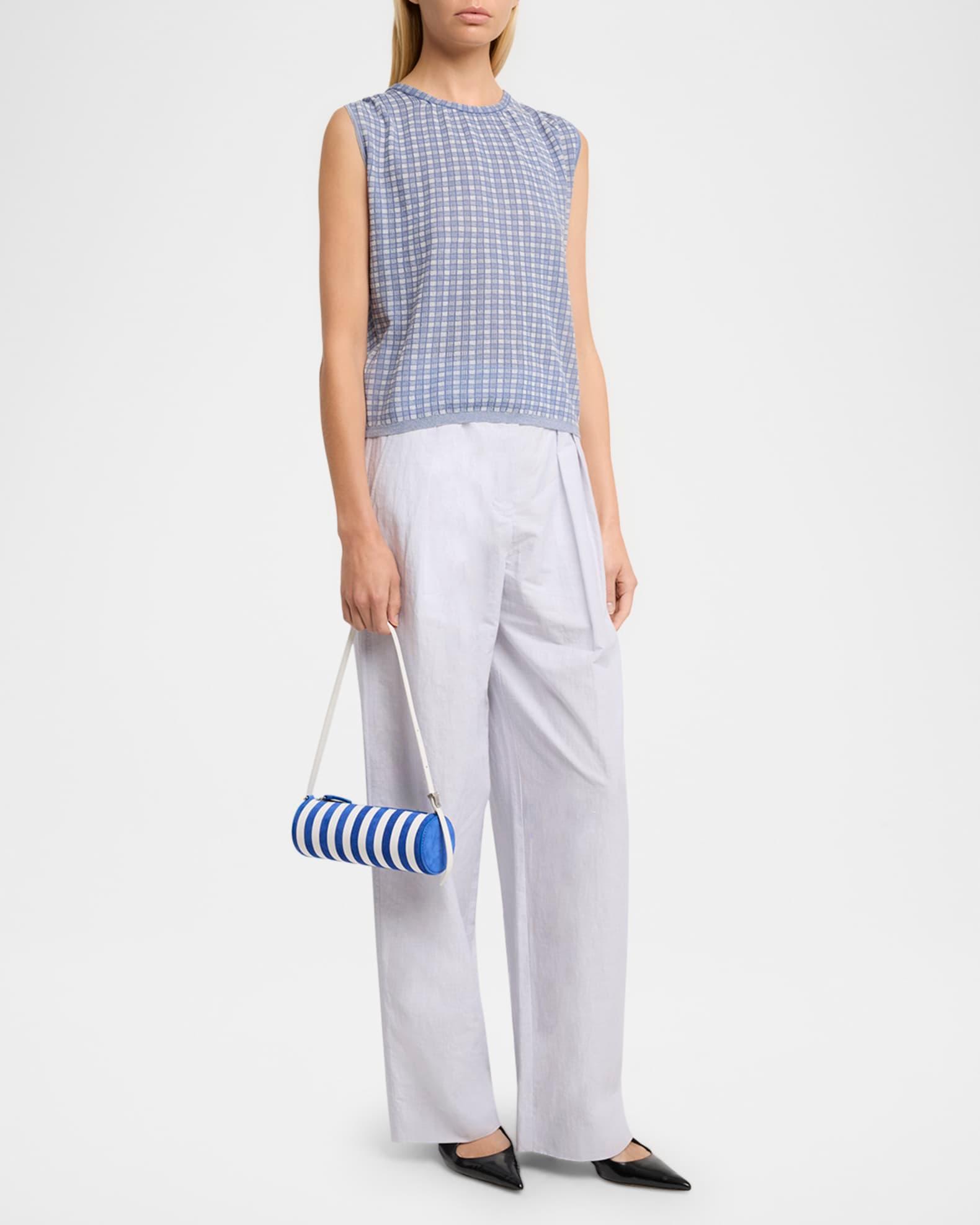 Silo Striped Napa Leather Shoulder Bag Product Image