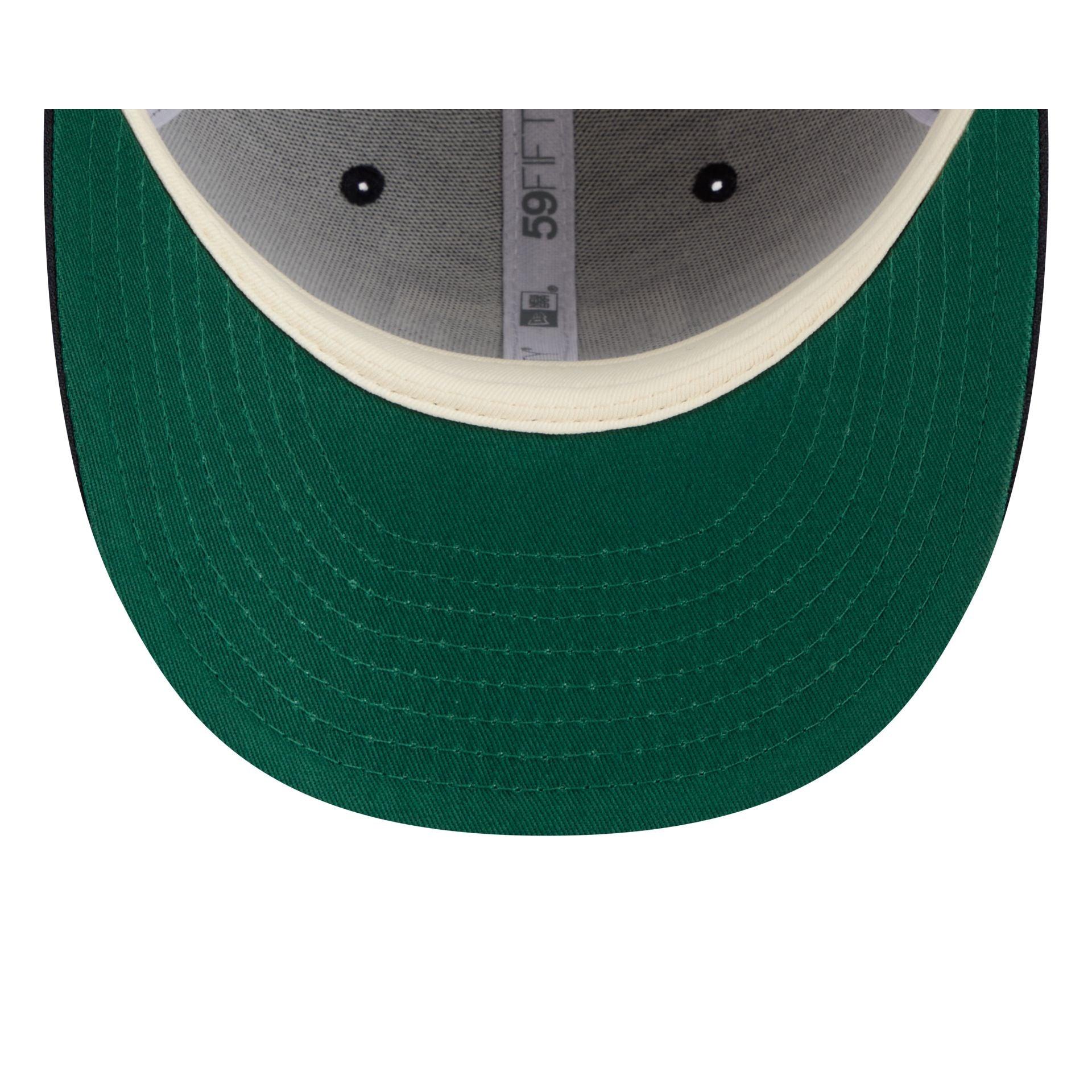 New York Yankees Tonal Florals Black 59FIFTY Fitted Hat Male Product Image