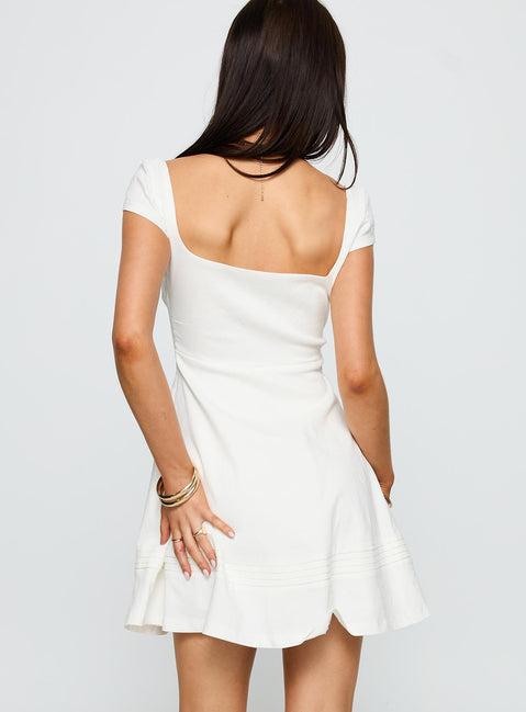 Infinite Wonders Mini Dress White Product Image