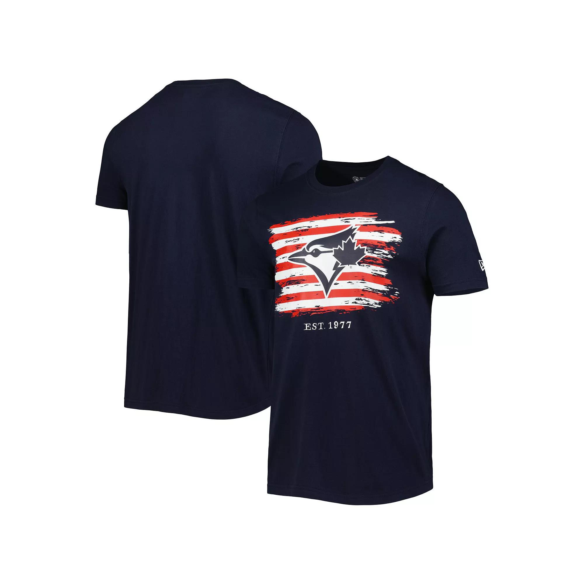 Men's New Era Navy Toronto Blue Jays 4th of July Jersey T-Shirt, Size: 2XL, Jay Blue Product Image