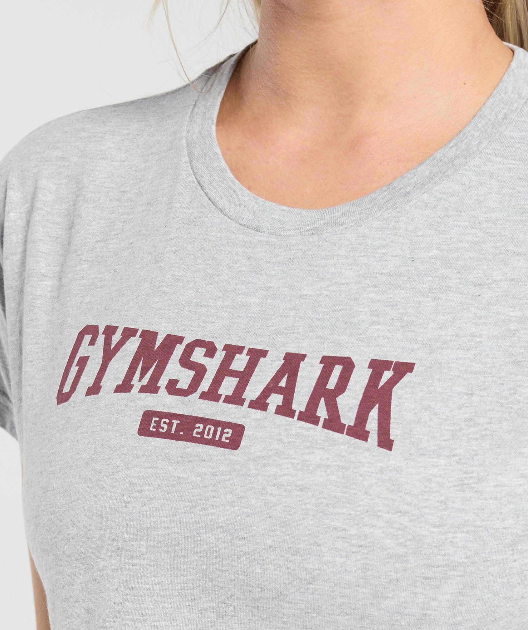 Collegiate Lifestyle Crop Top Product Image