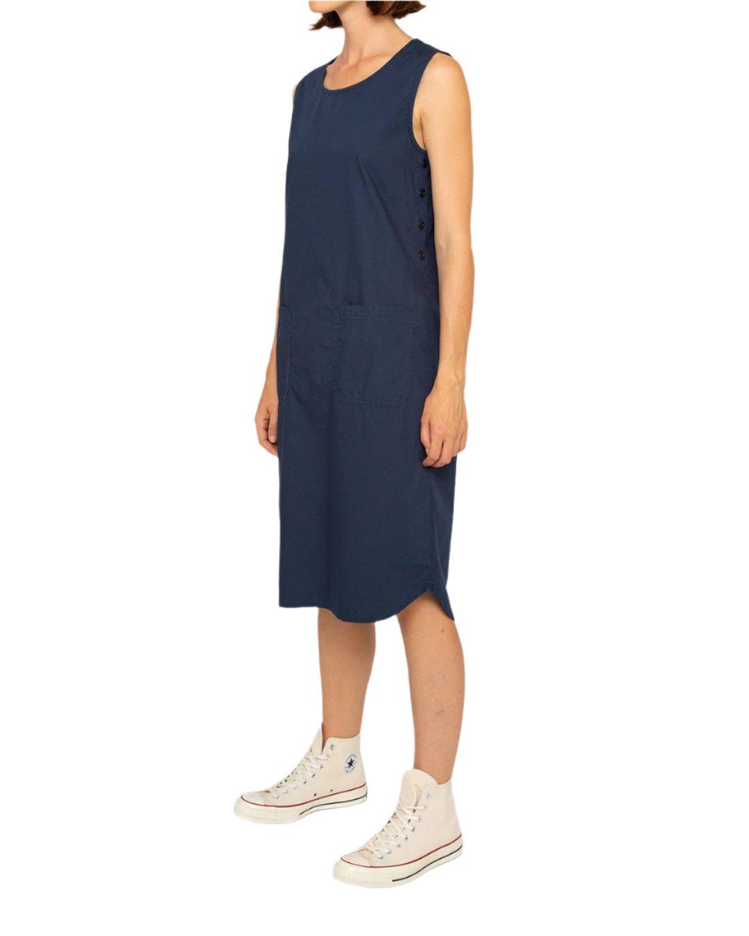 Work Dress (Relaxed Fit) - Navy Product Image