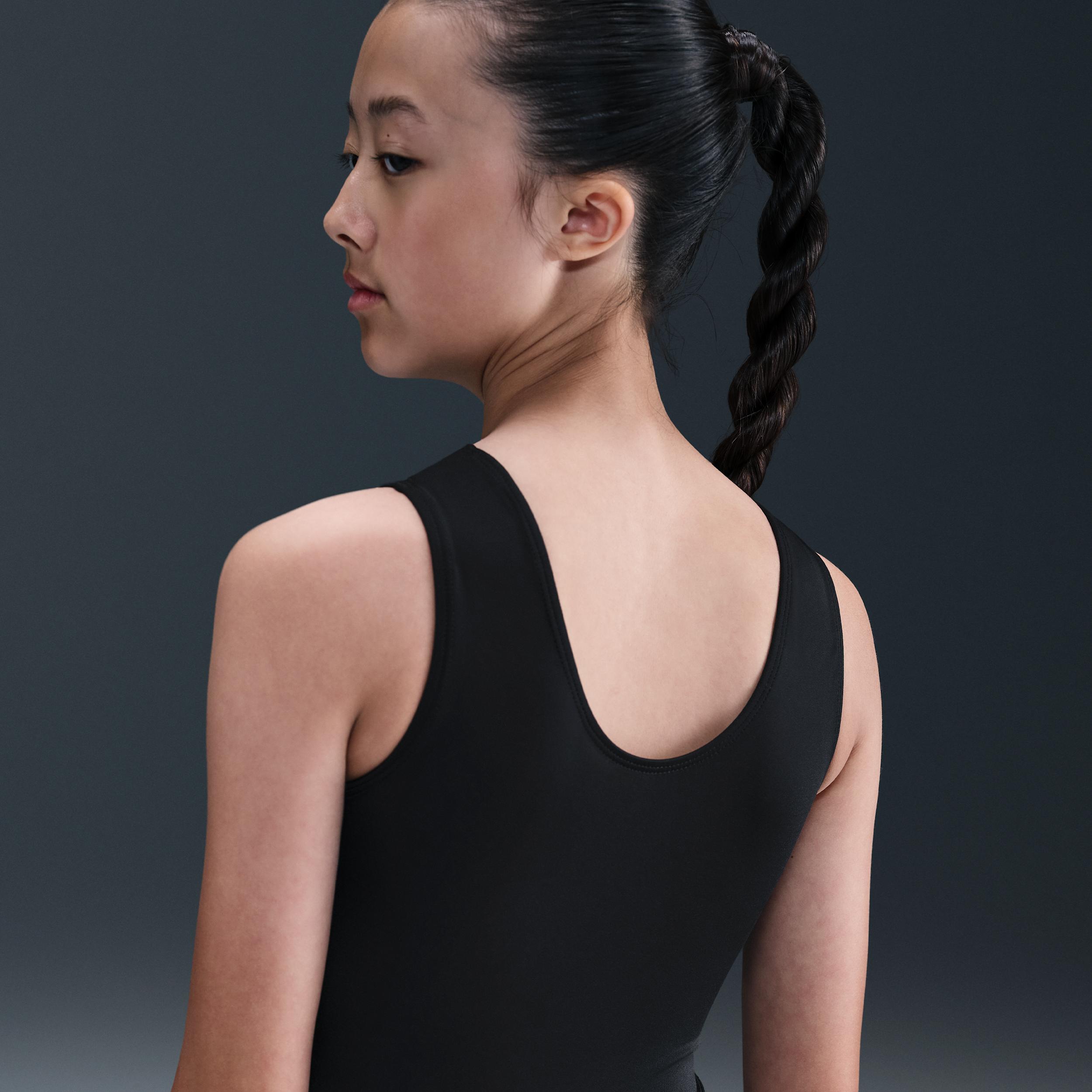 Nike Womens Gymnastics Skye Blakely 2025 U.S. Championships Midnight Replica Leotard | NKA047-016 Product Image