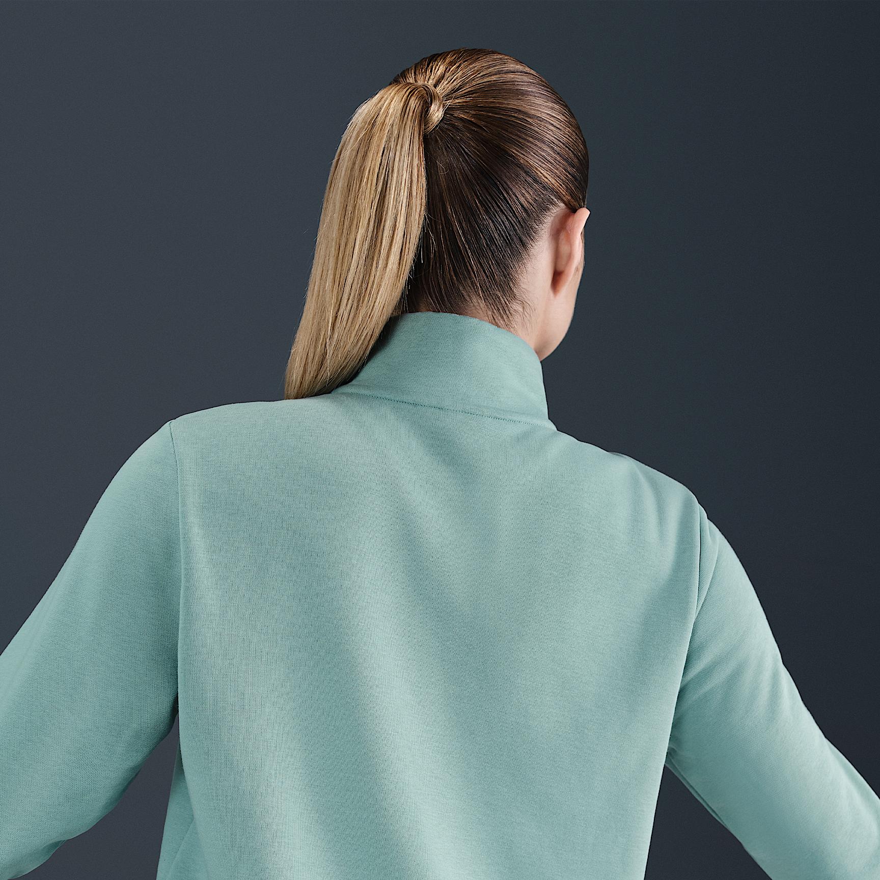 Womens Nike Sportswear Club Fleece 1/2-Zip Sweatshirt | DQ5838-214 Product Image