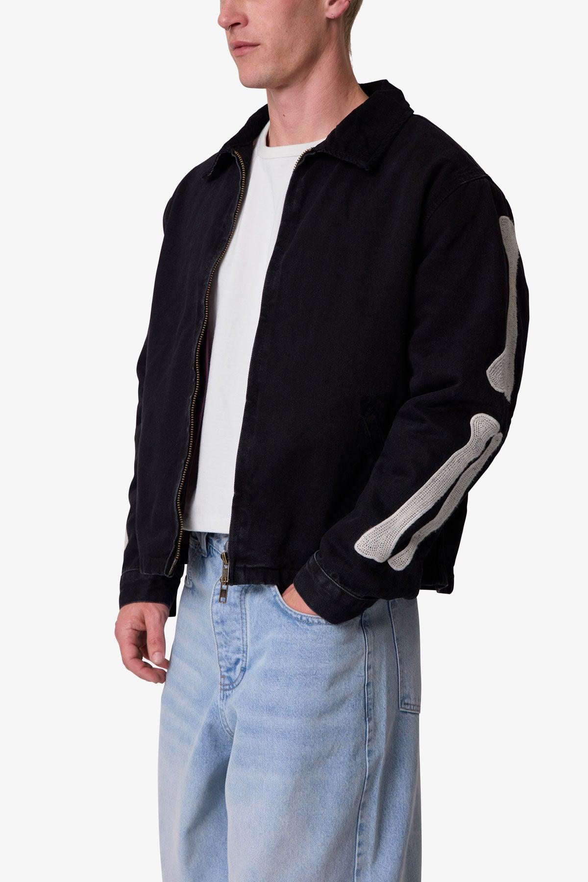 Skeleton Work Jacket - Black Product Image
