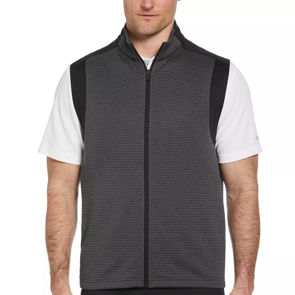 Men's Grand Slam Full Zip Ottoman Golf Vest,  Product Image