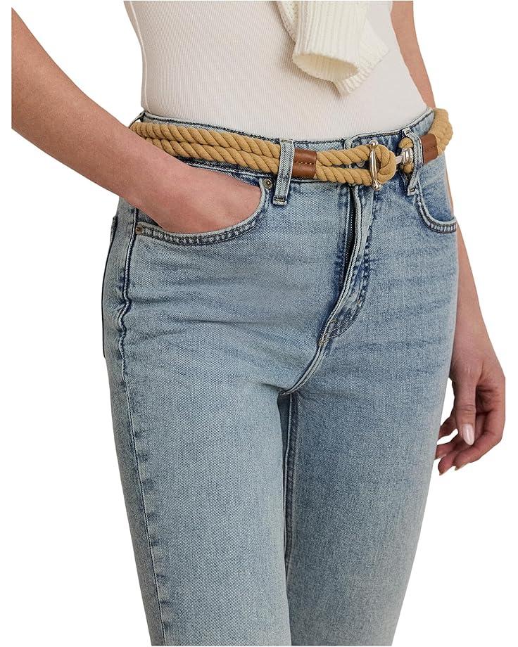 Mid-Rise Straight Ankle Jeans Product Image