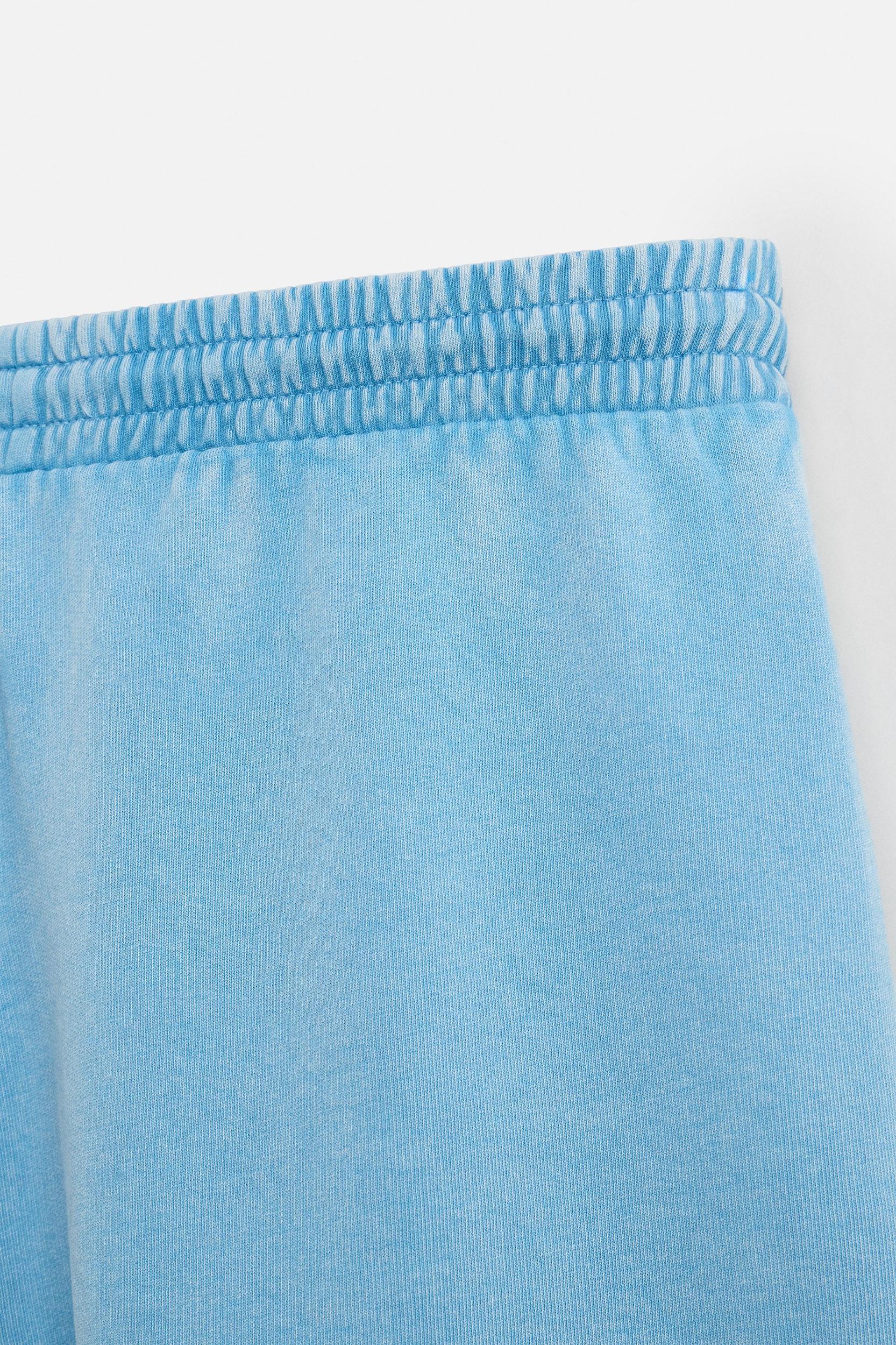 WASHED RELAXED FIT JOGGER SHORTS Product Image