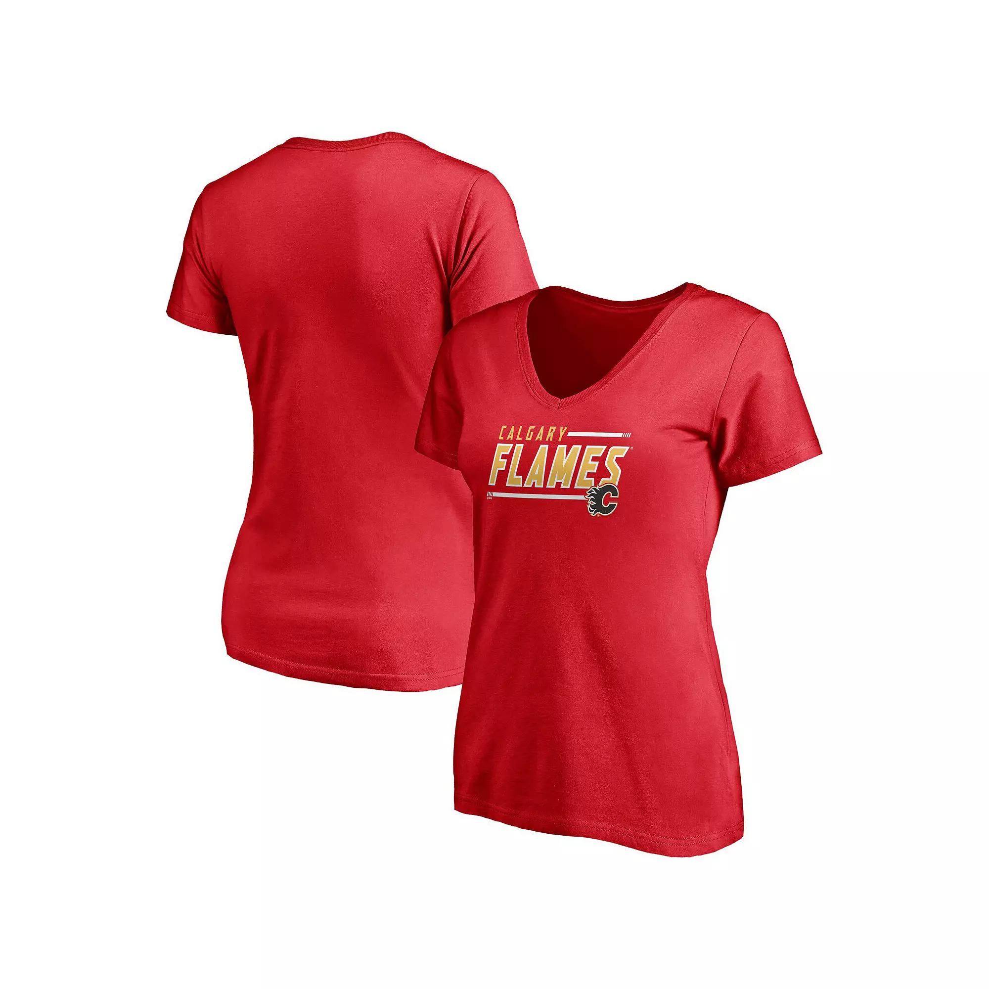 Women's Fanatics Branded Royal New York Giants Hometown Collection Wildcat V-Neck T-Shirt,  Product Image