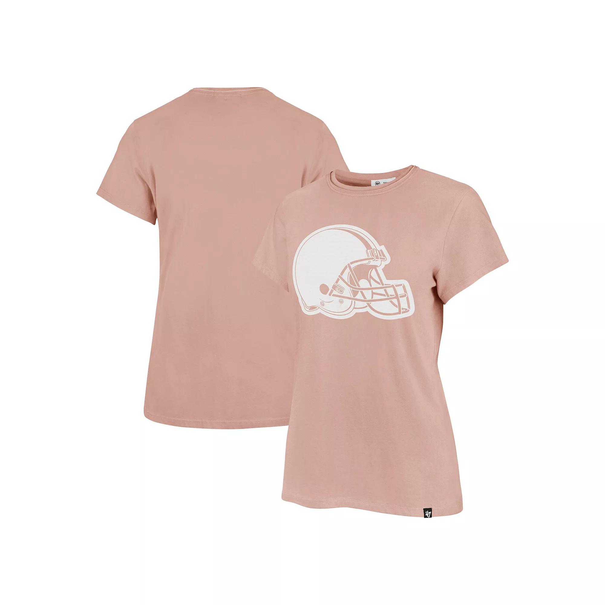 Women's '47 Light Pink Minnesota Vikings Premier Frankie T-Shirt,  Product Image