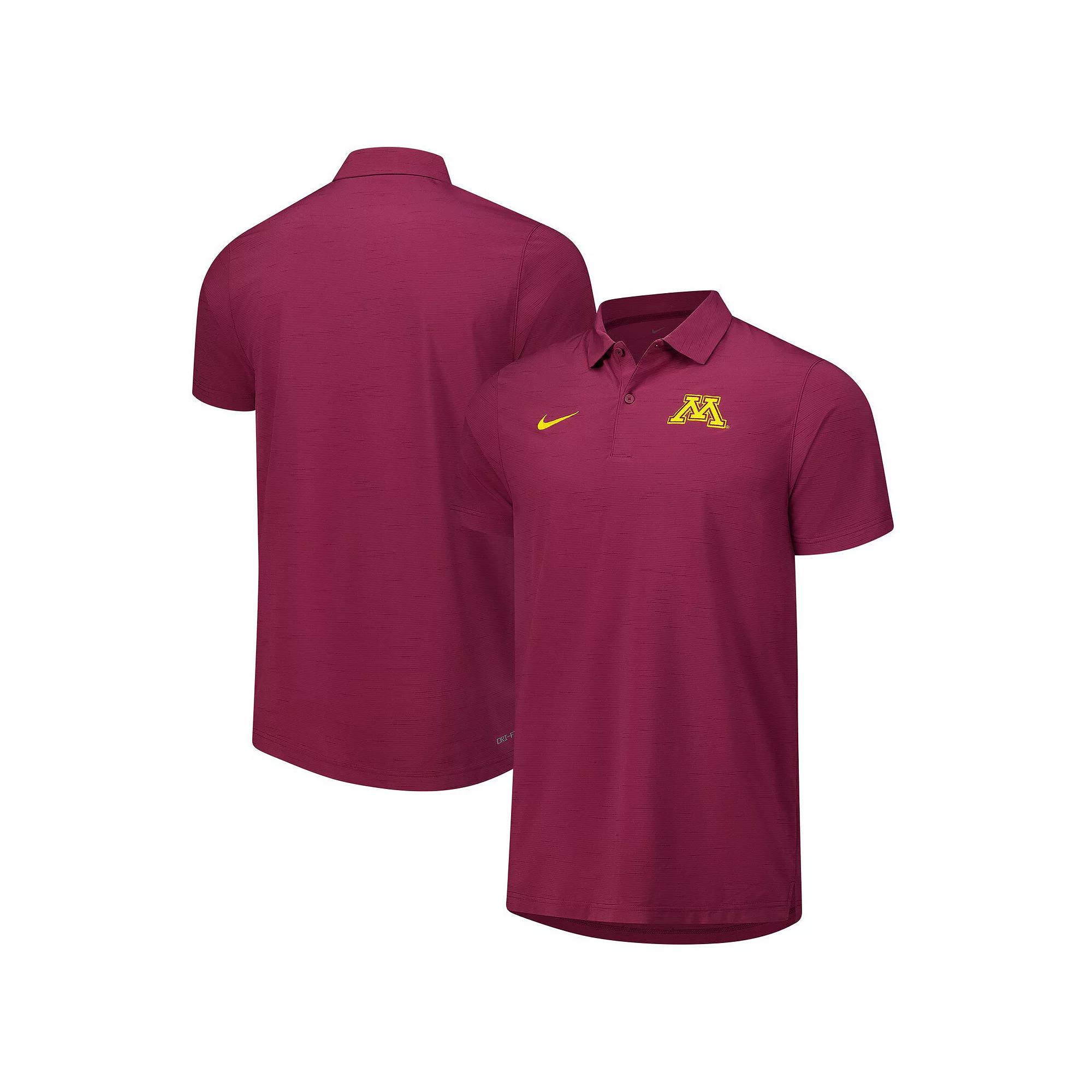 Men's Nike Maroon Minnesota Golden Gophers Performance Polo,  Product Image