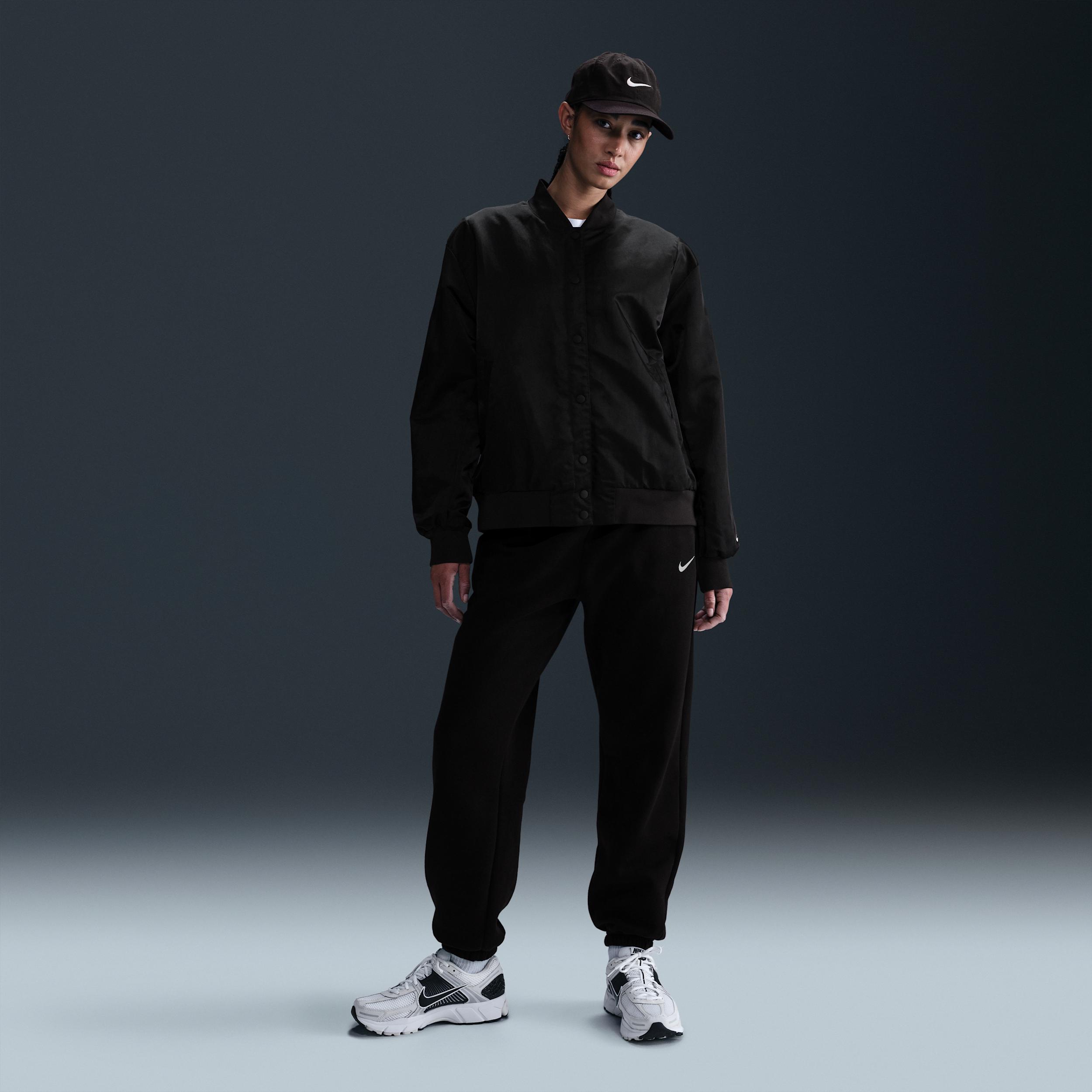 Womens Nike Sportswear Destroyer Oversized Woven Jacket | HJ0971-010 Product Image