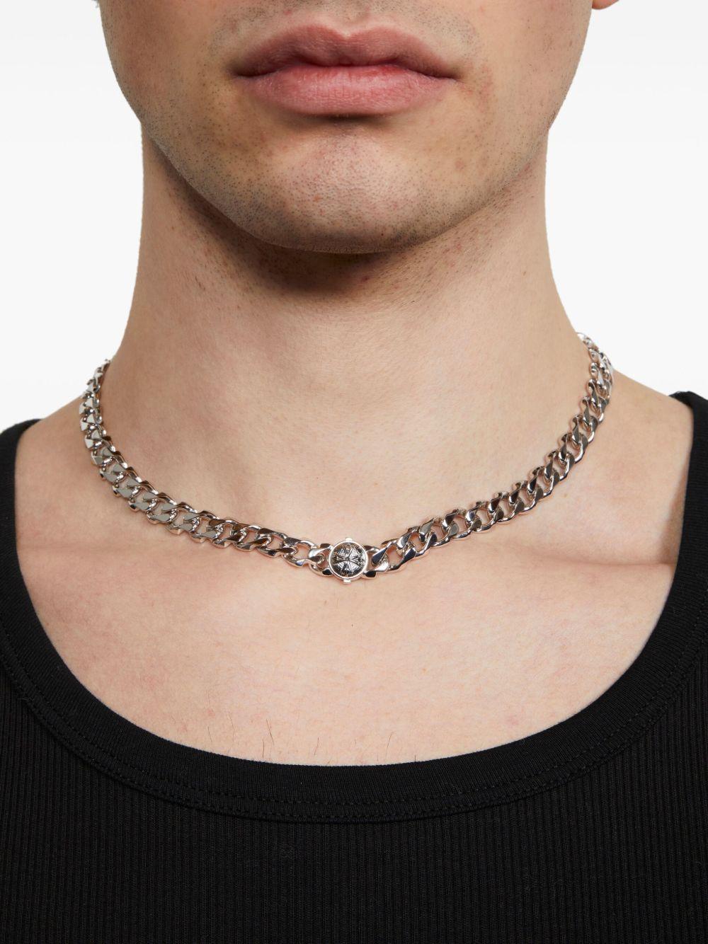 logo-engraved necklace  Product Image