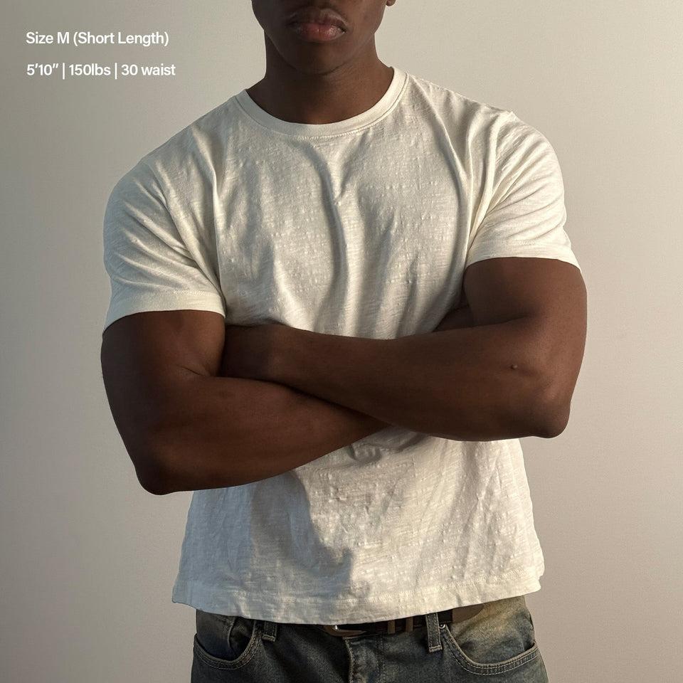 Los Feliz Crop Muscle Tee II | Slub Product Image