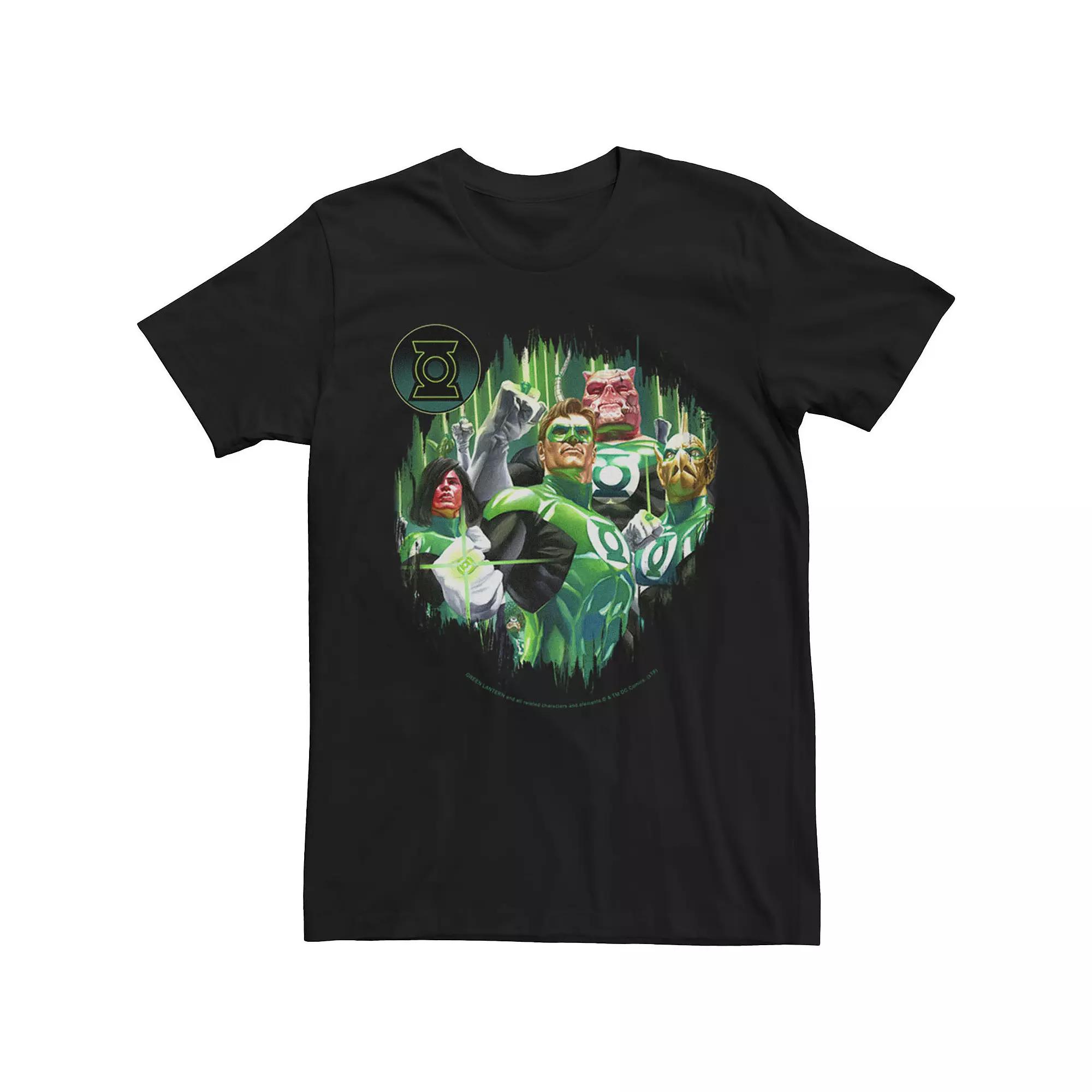 Men's Green Lantern Corps Lanterns Comic Tee,  Product Image