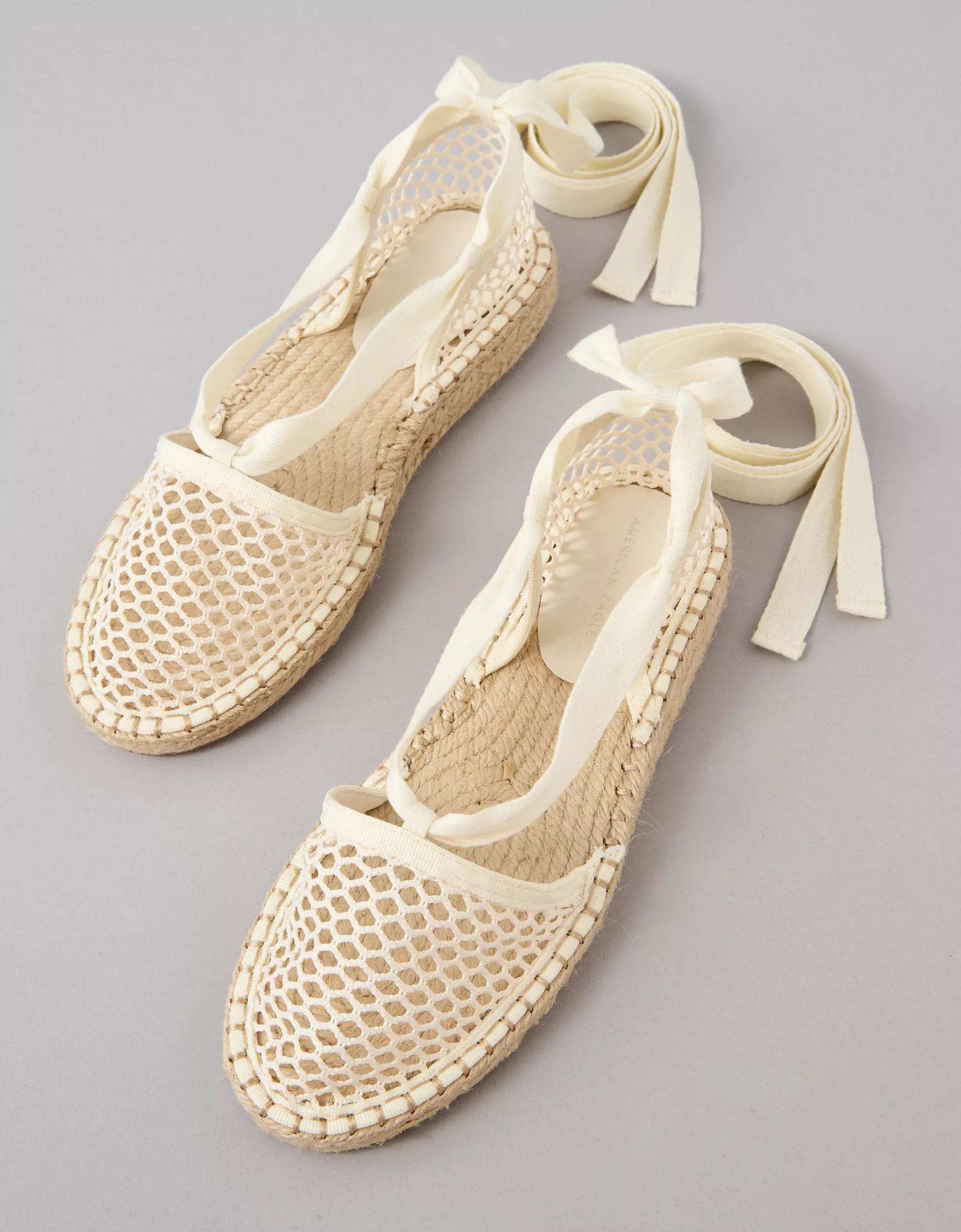 AE Mesh Lace-Up Espadrille Product Image