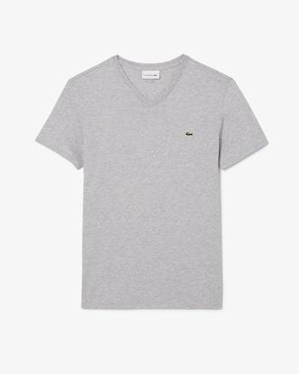 Men's Lightweight Pima Cotton V-Neck T-Shirt Product Image
