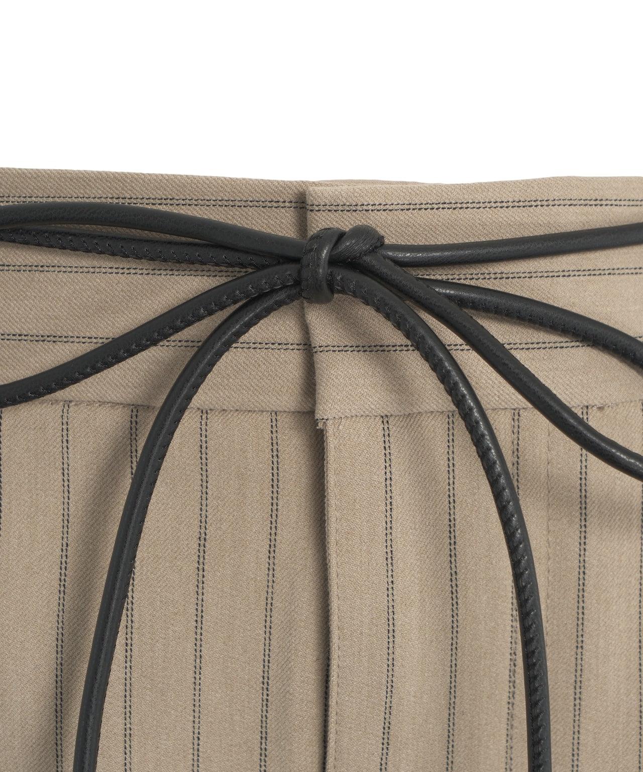 Pinstripe miniskirt 'Rayeurs' Product Image