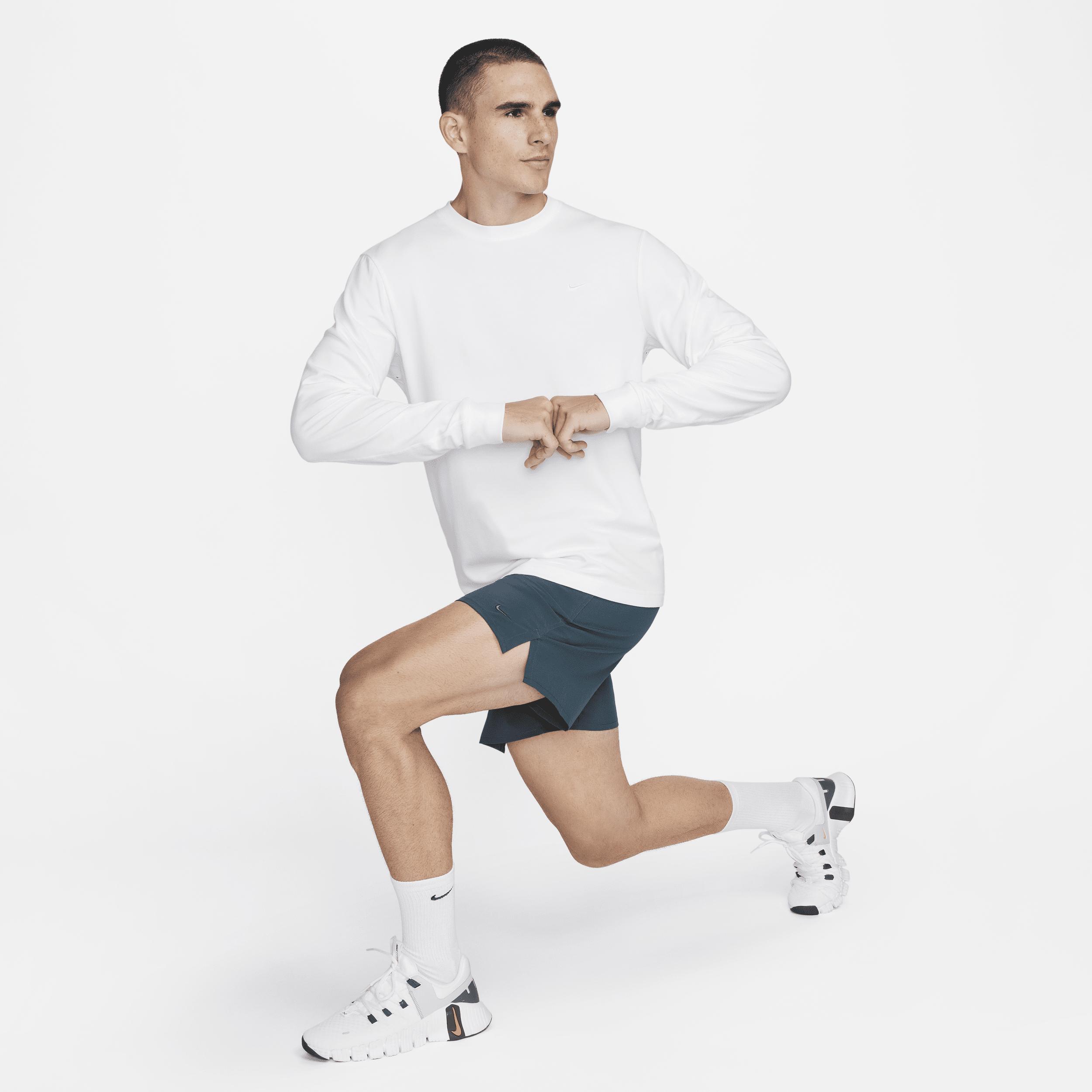 Nike Mens Primary Dri-FIT Long-Sleeve Versatile Top | FB8585-100 Product Image