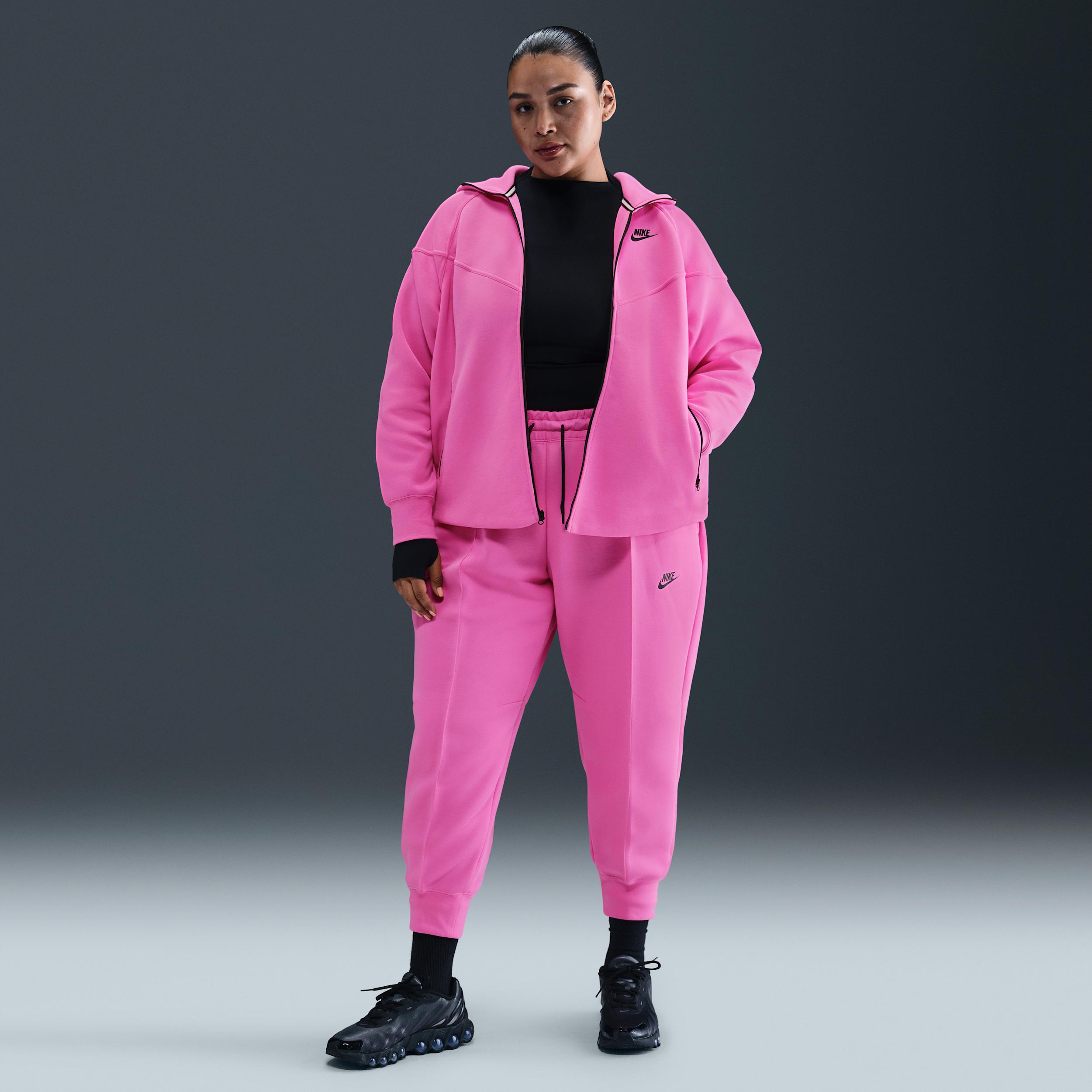 Women's Nike Sportswear Tech Fleece Windrunner Full-Zip Hoodie (Plus Size) Product Image