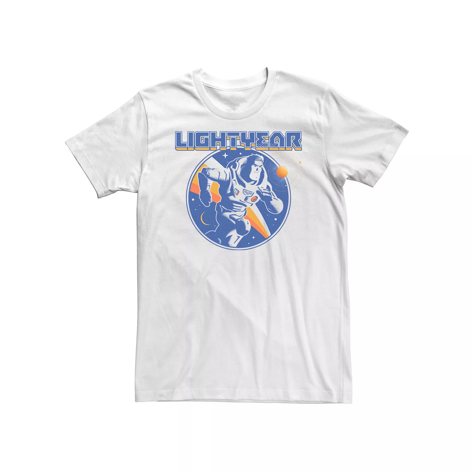 Big & Tall Disney / Pixar Lightyear Round Alt Lightyear Sketch Tee, Men's,  Product Image