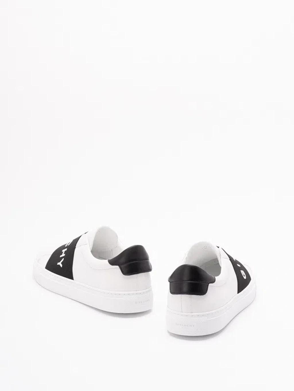 GIVENCHY Urban Street Sneakers In Leather With Elastic Band In Multi Product Image