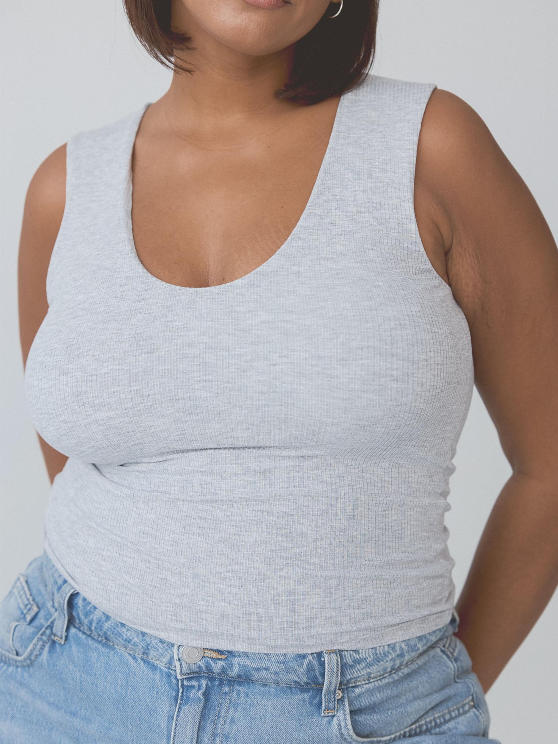 Ribbed Scoop Tank Brami Product Image