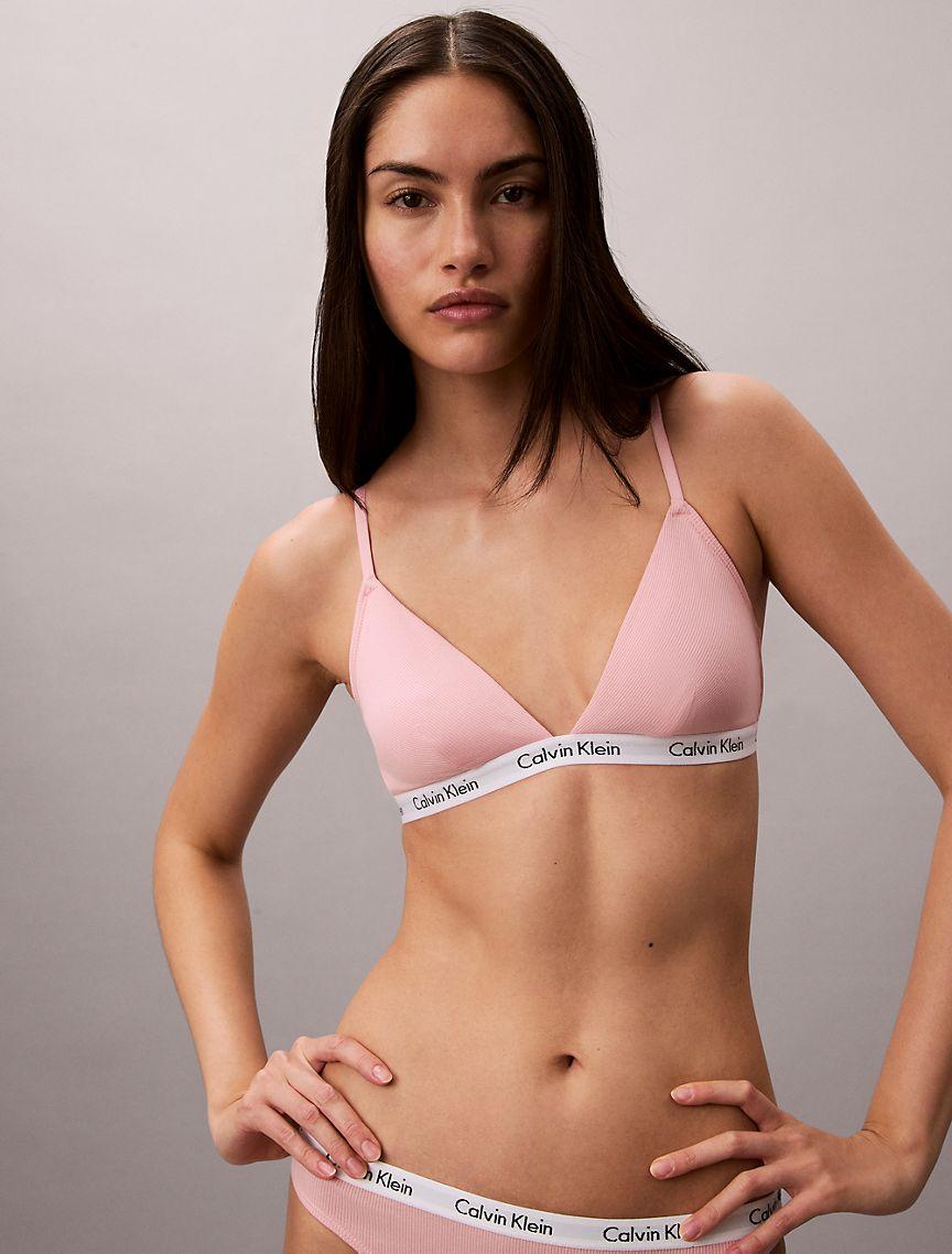Carousel Rib Lightly Lined Triangle Bra Product Image