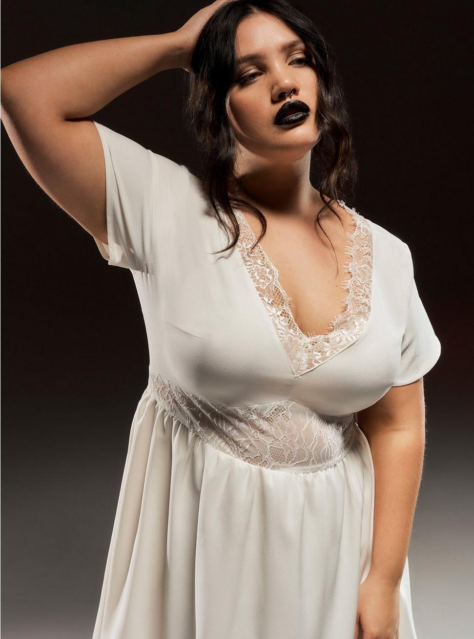 Nightfall Babydoll Mini Dress Product Image