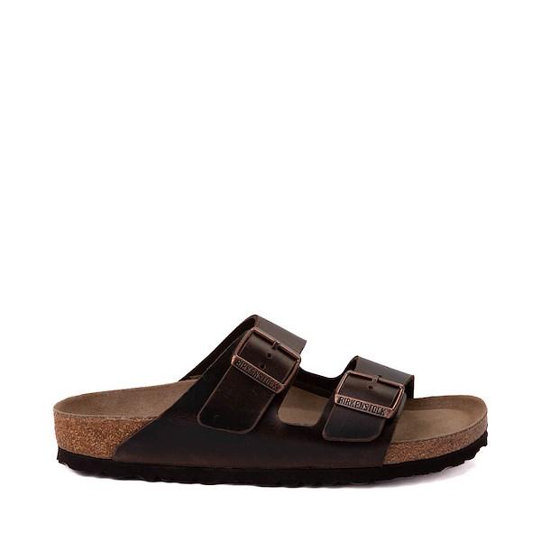 Mens Birkenstock Arizona Soft Footbed Slide Sandal - Habana Product Image