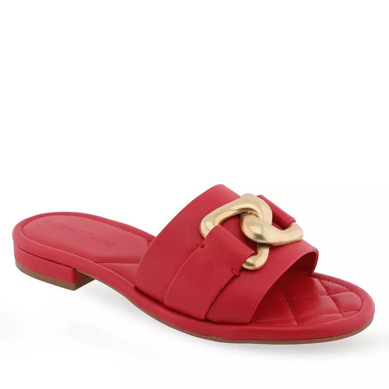 Aerosoles Big Charm Womens Flat Sandals Product Image