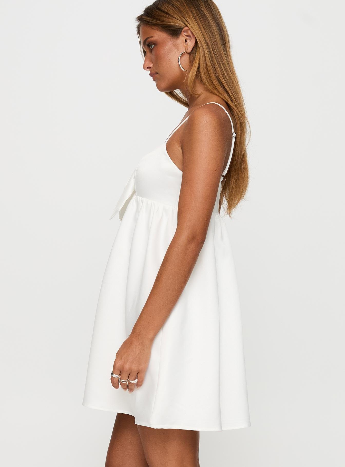 Wilmina Mini Dress White Product Image