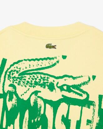 Men's Graphic Print Fleece Sweatshirt Product Image