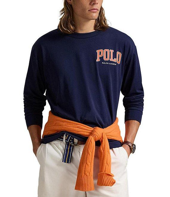 Polo Ralph Lauren Classic Fit Logo Jersey Long Sleeve T-Shirt Product Image
