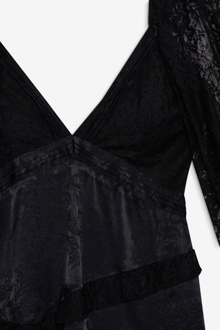 Gisela Mini Dress — Black Product Image