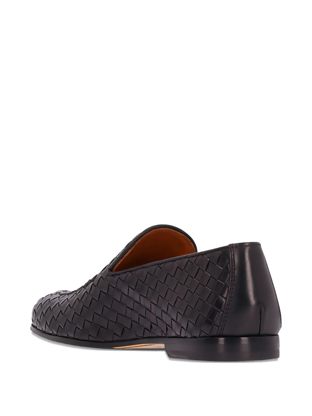 woven-leather tassel-embellished loafers Product Image