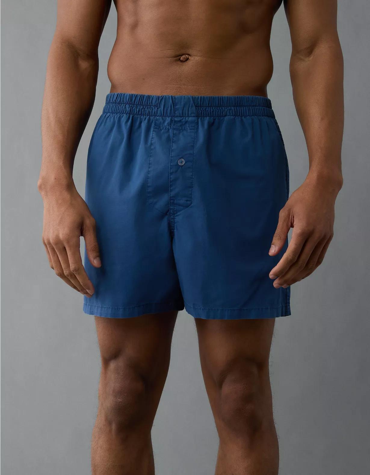 AEO Men's Poplin Pocket Boxer Short Product Image
