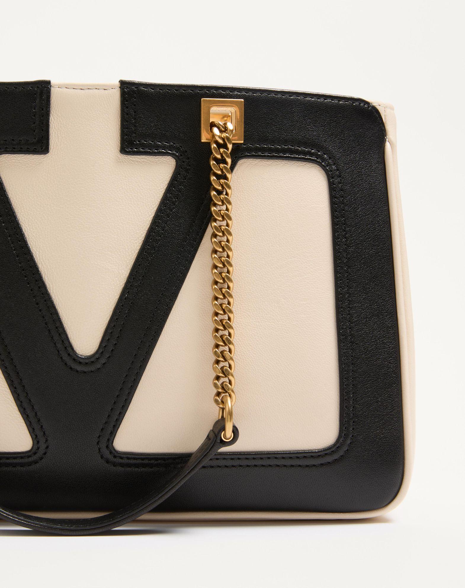 VALENTINO GARAVANI VIVA SUPERSTAR SMALL NAPPA LEATHER SHOPPING BAG Product Image