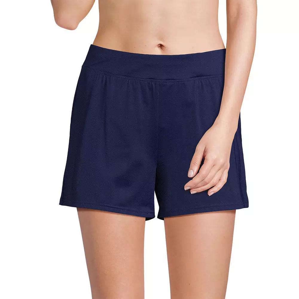 Women's Lands' End 3" Chlorine Resistant Smoothing Control Swim Shorts,  Product Image