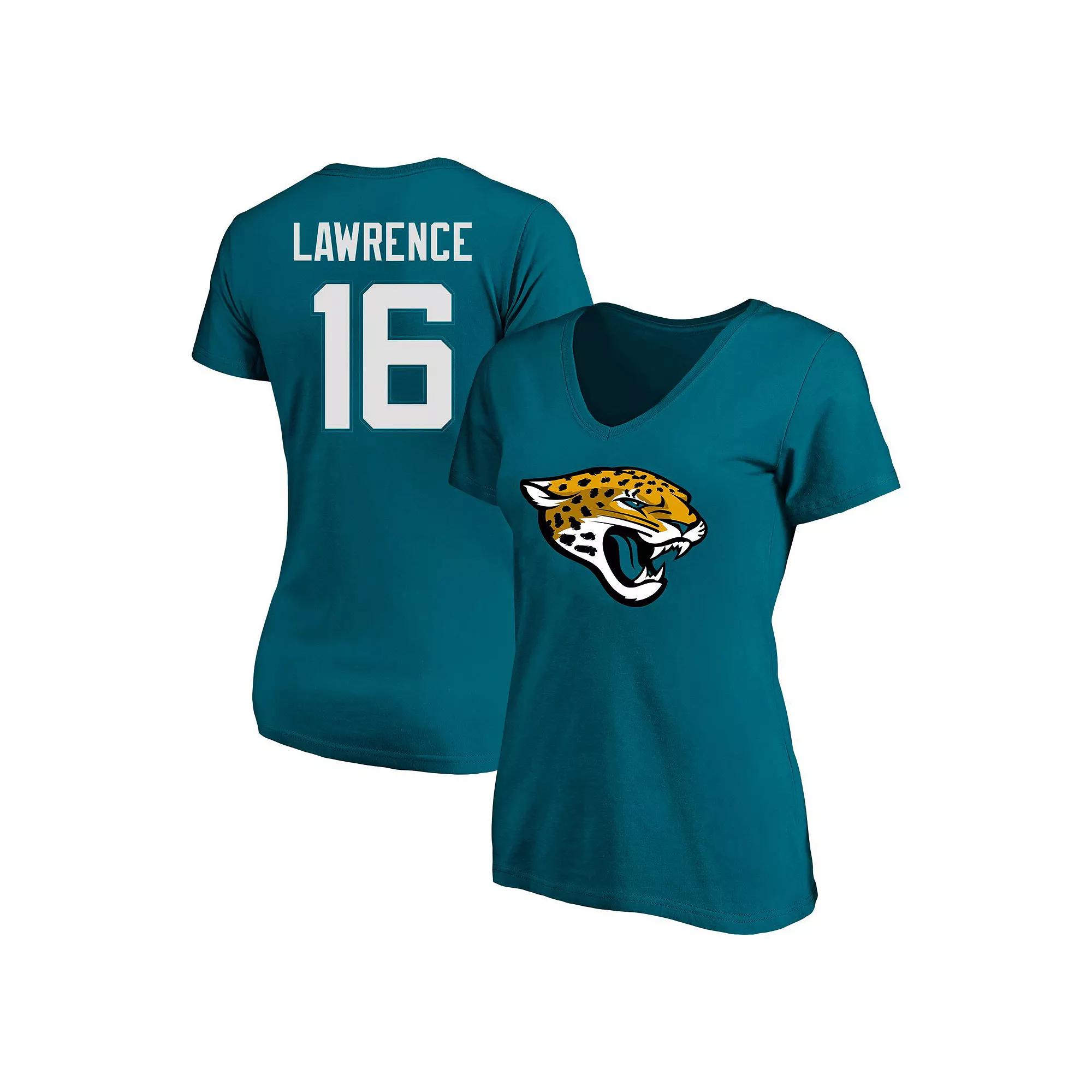 Women's Trevor Lawrence Teal Jacksonville Jaguars Plus  Product Image