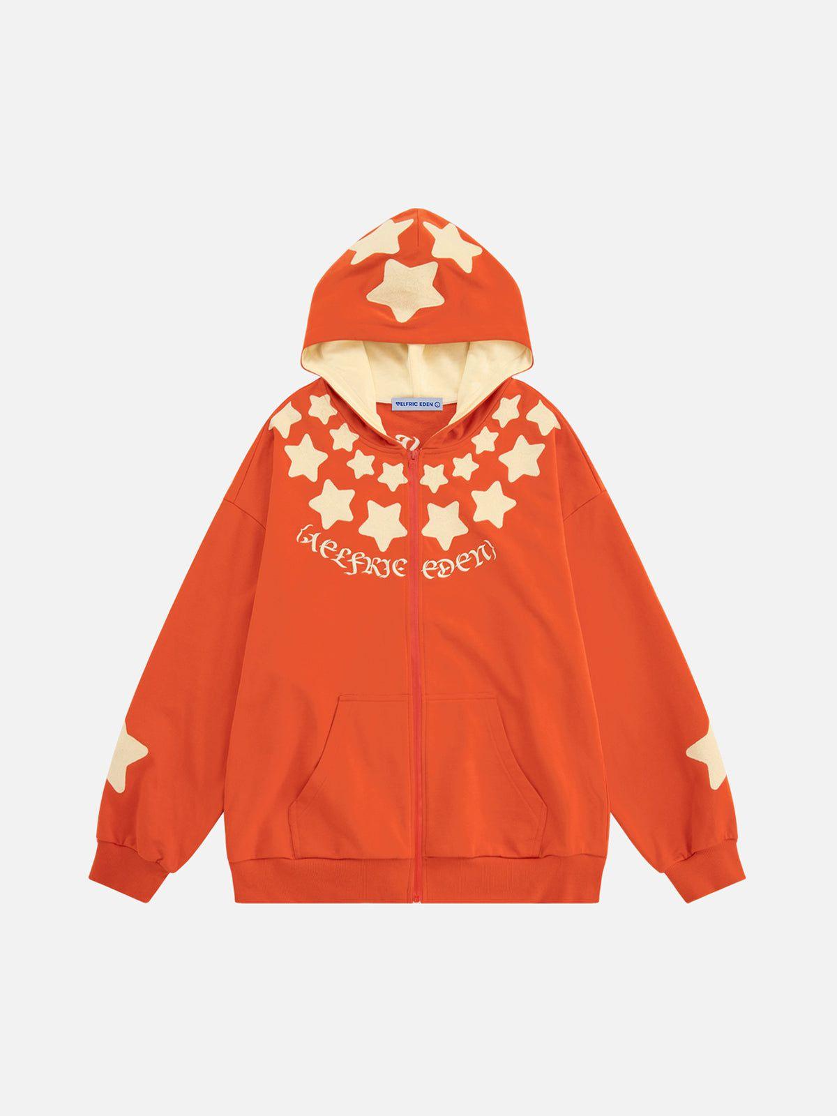 Aelfric Eden Chain Stitch Eden Star Zip Up Hoodie Product Image